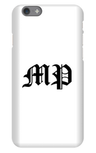 MP white iPhone Phone Cases