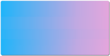 Blue to Pink Fade
