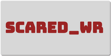 scared_wr XXL Gaming Mousepad