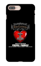 Viking Family Heart iPhone Phone Cases