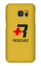 RESCUEE Samsung Phone Case Black and Red Logo