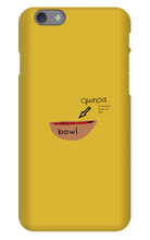 quinoa bowl iPhone case