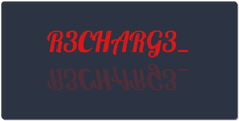 r3charg3_ XXL Gaming Mousepad