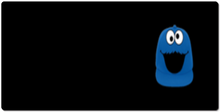 cookie monster right side Gaming Mousepad