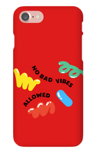 No bad vibes allowed iPhone Phone Case