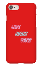 Late Night Vibes iPhone Case