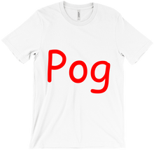 Pog T-Shirt (Red Text)