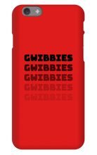 Gwibbies Tekst | Iphone case