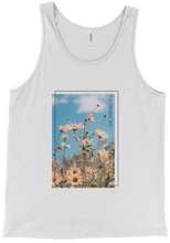 flower child tank with black deets