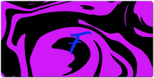 Team Fierce Mousepad-  Purple & Black Swirl