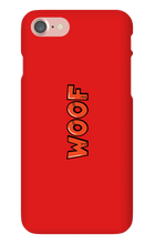 Woof Cracked Up iPhone Case