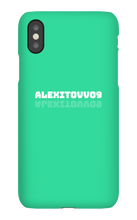 alexitovv09 iPhone texto blanco