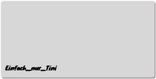 einfach_nur_tini XXL Gaming Mousepad