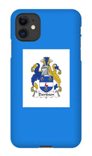 Davidson family Crest iPhone Phone Case