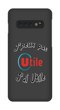 Coque Samsung J'peux pas j'ai Utile