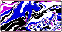 Blue and purple twirl swirl XXL Gaming Mousepad