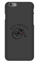 Reds Truckin Black Letters iPhone Cases