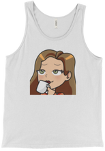 ladymanolo sips tea Tank Top