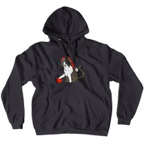 Bean's Official Christmas Kitty Hoodie