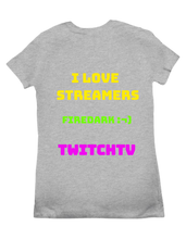T-shirt I love back streamers