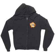 Barbarammie Flames Zip Up Hoodie