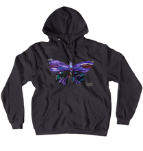 Violet Peace Hoodie (No-Zip/Pullover)