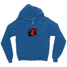 Pull capuche tirette Logo Splash