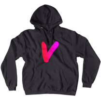 V Logo Hoodie