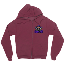 Purple Ninja Zip Up Hoodie