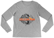 ZA Grey Dragon Long Sleeve Tee