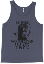 Big Boss Would Never Vape Tank Top