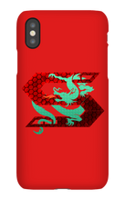 Shooter Logo ROT iPhone Handyhülle