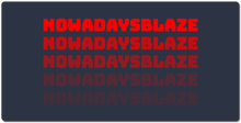 nowadaysblaze XXL Gaming Mousepad