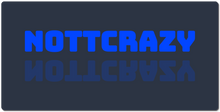 nottcrazyttv XXL Gaming Mousepad