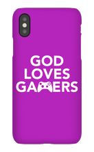 God Loves Gamers iPhone Case