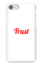 Trust Red  iPhone Phone Cases