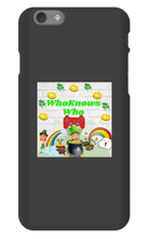 whoknowswho iPhone Phone Cases