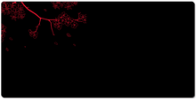 Red Sakura XXL Gaming Mousepad