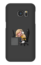 Desk Chibi Samsung Phone Cases