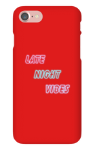 Late Night Vibes iPhone Case