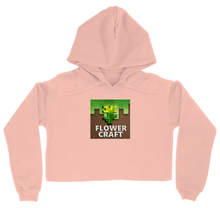 Flowercraft - Cropped Women's Hoodie