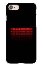 MILOSOSWEGMEN Iphone case (Red)