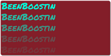 hsg_beenboostin XXL Gaming Mousepad