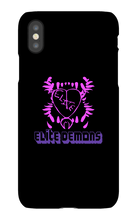Elite Demons Twitch IPhone Case (Logo And Text)