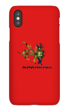 Alpha Fox Pack (Green/Blue) iPhone Phone Case