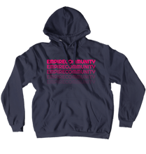 EmpireCommunity Pink Logo Hoodie