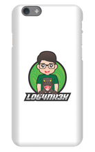 l0g4nr3x iPhone Phone Cases