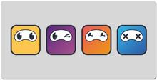 Mascot Collection: Subscriber Faces XXL Mousepad