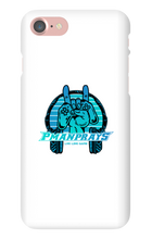 PmanPrays Blue Logo iPhone Case