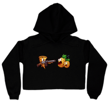 Pineapple Hate women's cropped hoodie